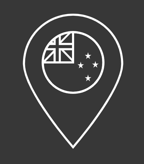 NZ Flag pin