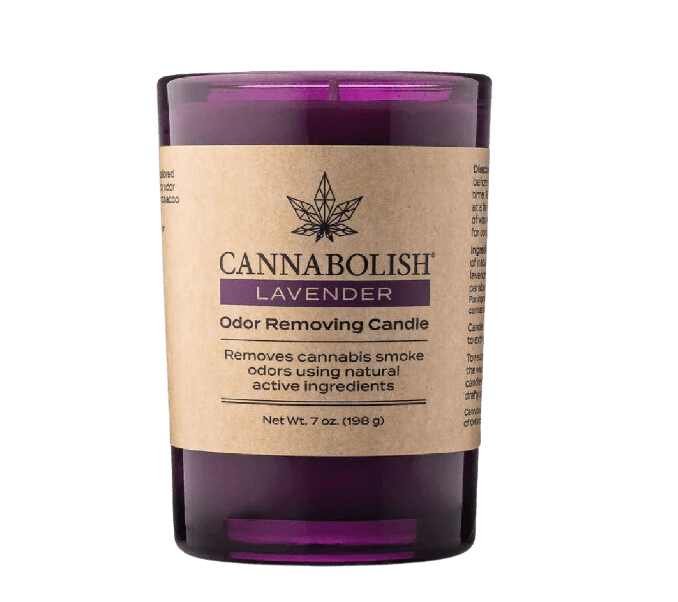 Cannabolish Odor Removing Candle - 198g (Lavender) - MediVape New Zealand
