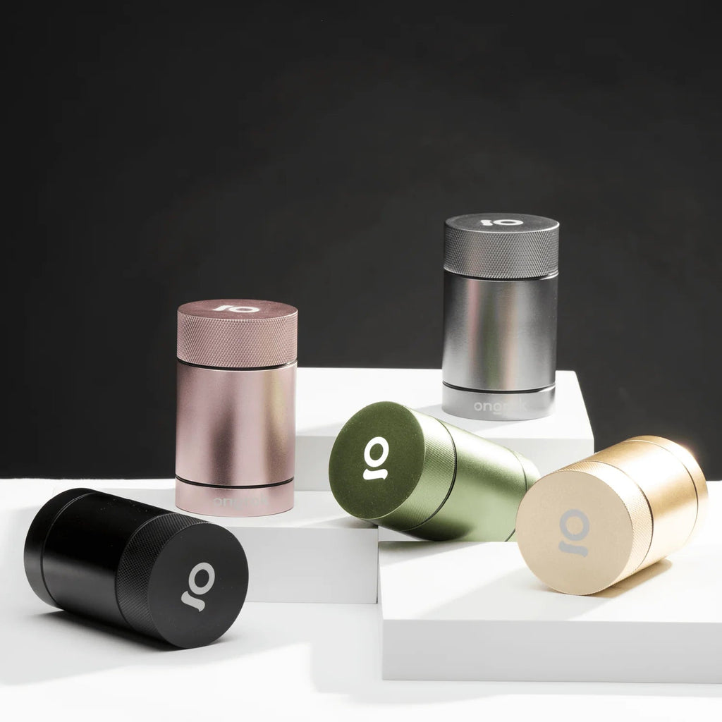 ONGROK Aluminium Storage Jar - Black 14g - MediVape New Zealand