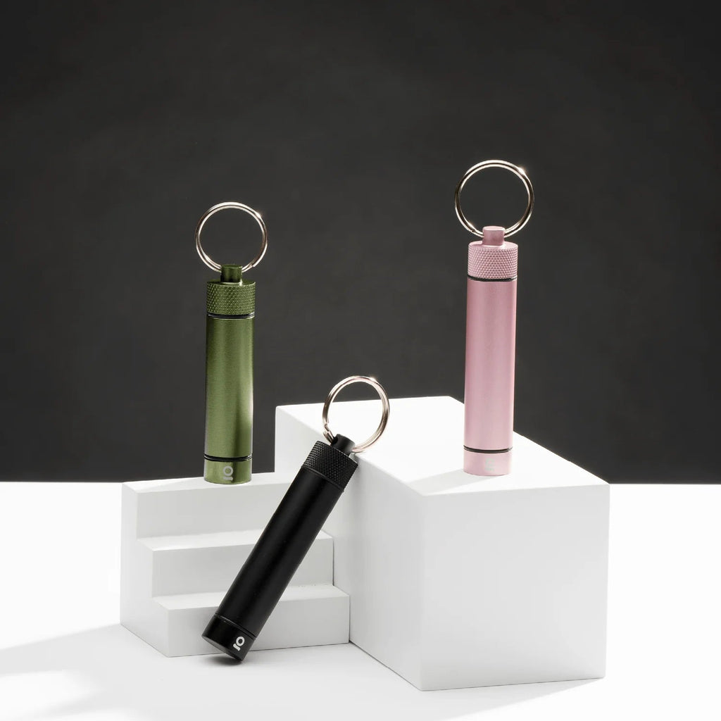 ONGROK Aluminum Storage Keychain - Black - MediVape New Zealand