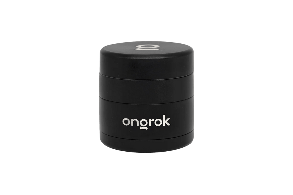 ONGROK Mini Ez Grinder | 4pc - Black 2.2in - MediVape New Zealand