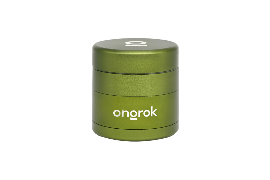 ONGROK Mini Ez Grinder | 4pc - Green 2.2in - MediVape New Zealand