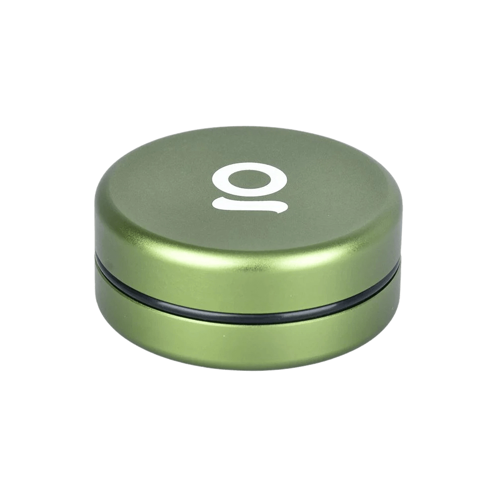 Ongrok Smell Proof Airtight Aluminum Storage Puck - 2.5" Green - MediVape New Zealand