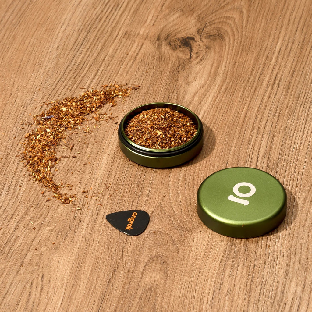 Ongrok Smell Proof Airtight Aluminum Storage Puck - 2.5" Green - MediVape New Zealand